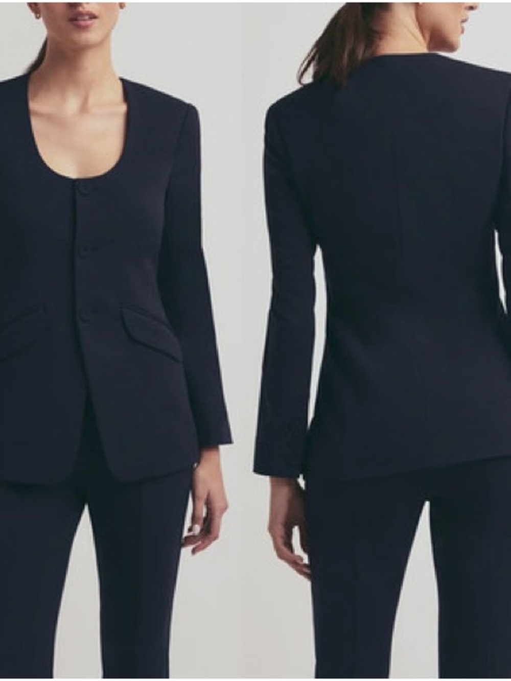 Favorite Daughter Diana Blazer XS Navy NWOT